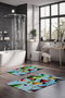 Mijölnir Juego de alfombrillas de baño CT-5366, 2 piezas, Multicolor